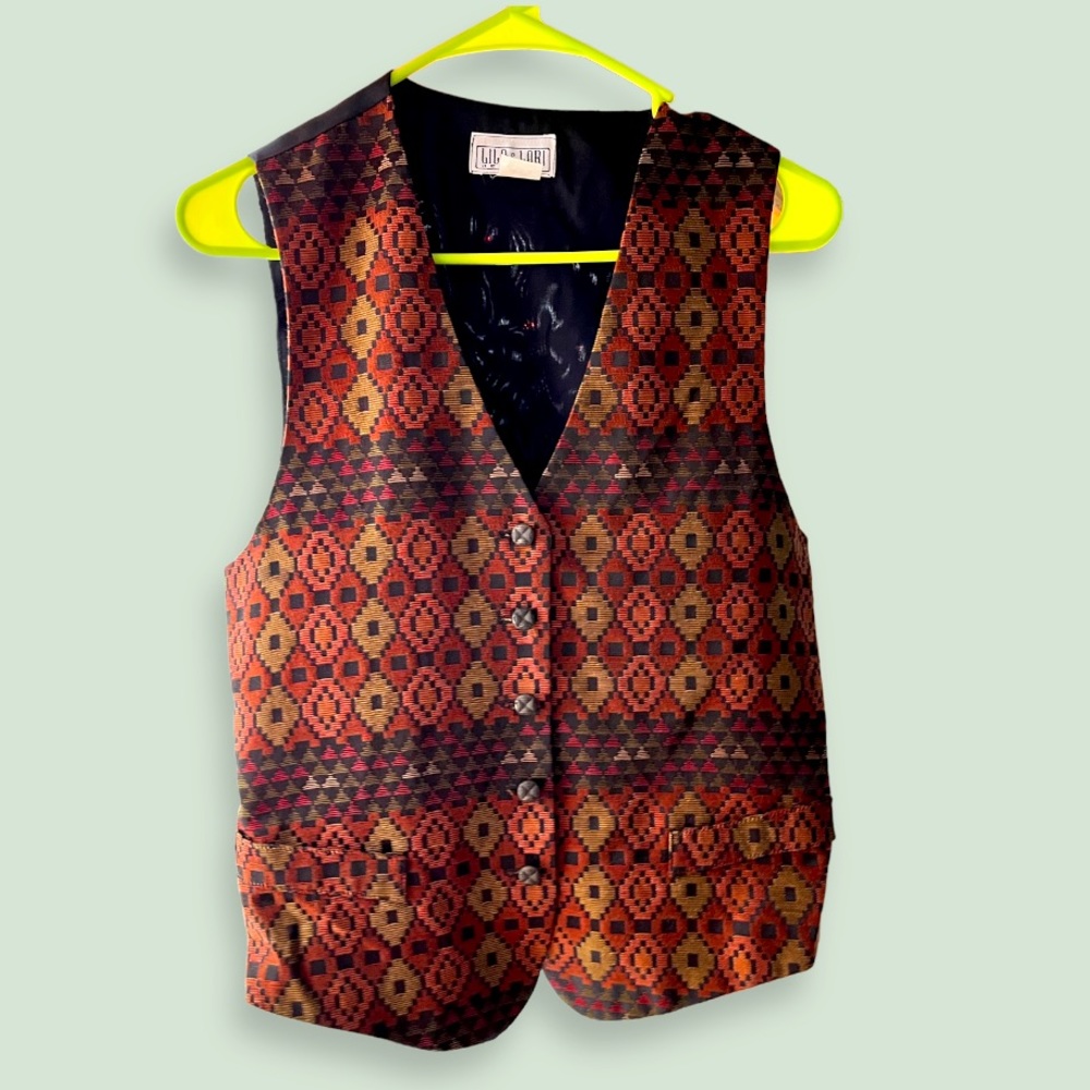 Vintage Lila & Lori Vest Medium